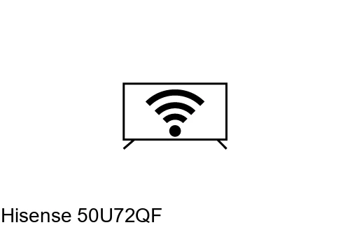 Connect to the internet Hisense 50U72QF