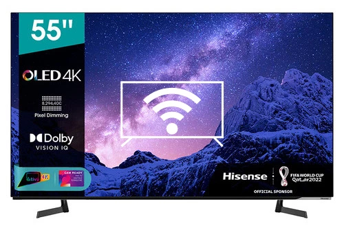 Connect to the Internet Hisense 55A80G