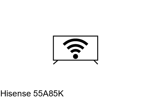 Connect to the Internet Hisense 55A85K