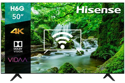 Connect to the Internet Hisense 65H6G