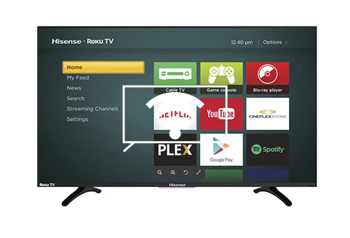 Connect to the Internet Hisense Roku TV 32"