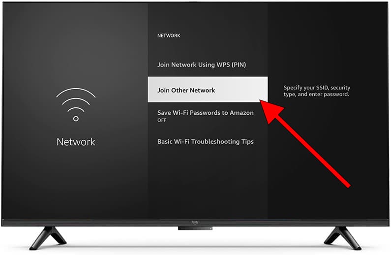 Join other network Fire TV