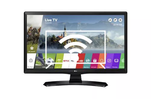 Connect to the internet LG 24MT49S