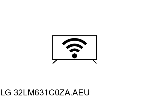 Connect to the Internet LG 32LM631C0ZA.AEU
