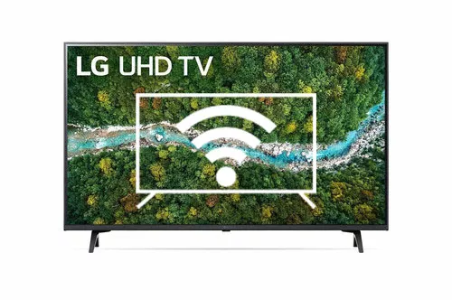 Connect to the Internet LG 43UP76703LB