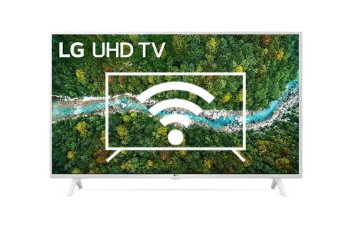 Connect to the internet LG 43UP76903LE