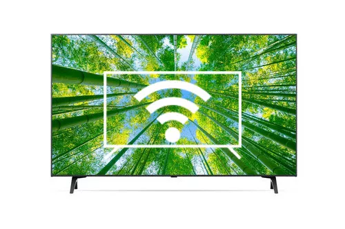 Connect to the internet LG 43UQ80006LB