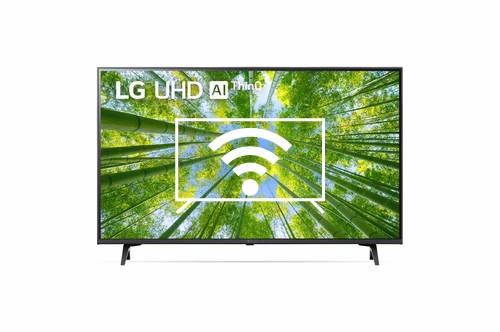 Connect to the internet LG 43UQ80009LB
