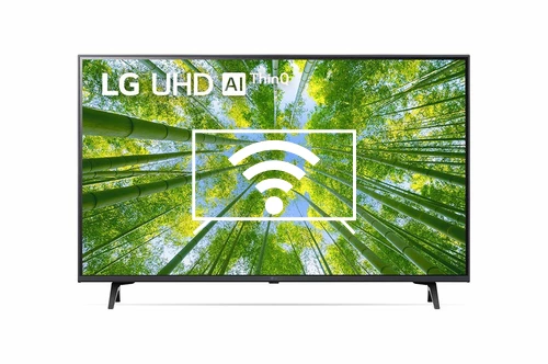Connect to the internet LG 43UQ8000PSB