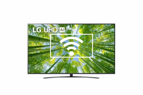 Connect to the internet LG 43UQ81003LB