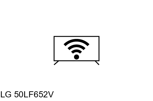 Connecter à Internet LG 50LF652V