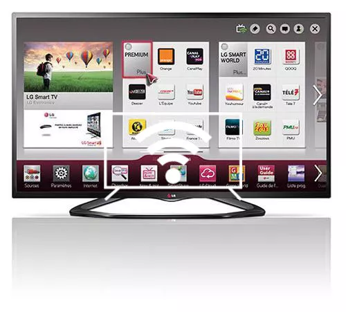 Connect to the Internet LG 50LN575S