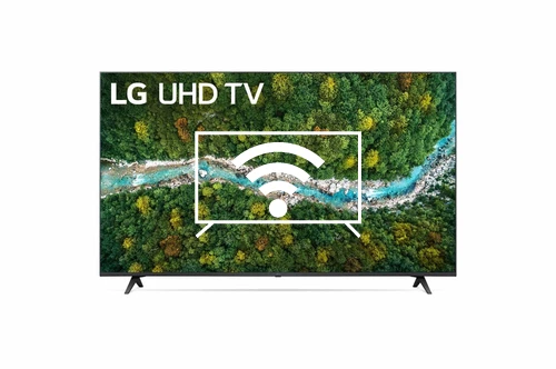 Connect to the internet LG 50UP77009LB