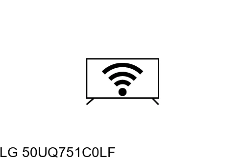 Connect to the Internet LG 50UQ751C0LF