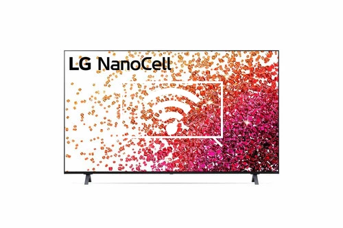Connect to the internet LG 55NANO75SPA