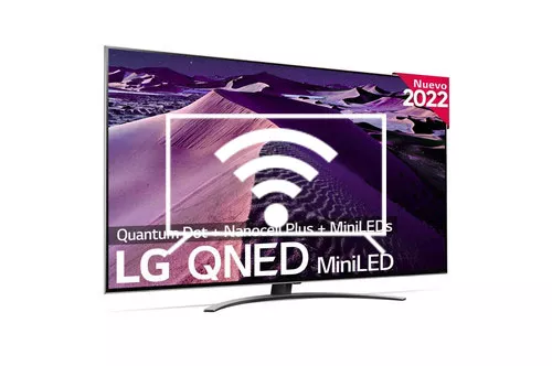 Connect to the internet LG 55QNED876QB