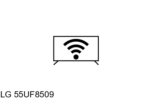 Connecter à Internet LG 55UF8509