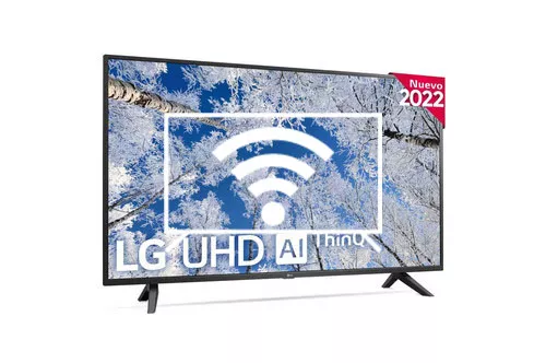 Connect to the internet LG 55UQ70006LB