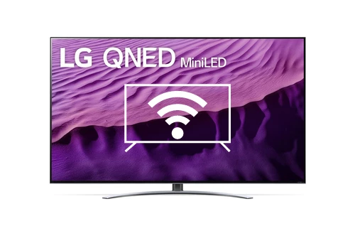 Connect to the internet LG 65QNED879QB
