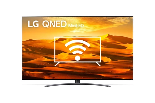 Connect to the internet LG 65QNED913QA