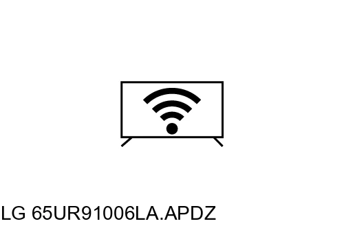Connecter à Internet LG 65UR91006LA.APDZ