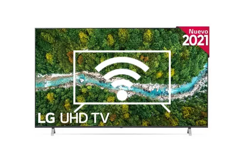 Connect to the Internet LG 70UP77006LB