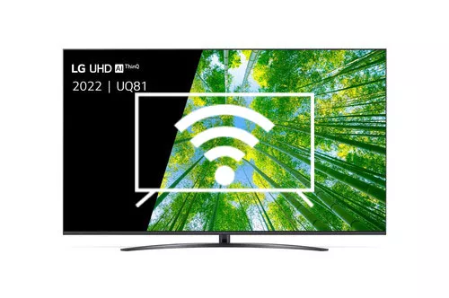 Connect to the internet LG 70UQ81006LB