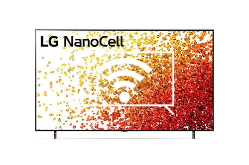 Connect to the internet LG 75NANO90UPA
