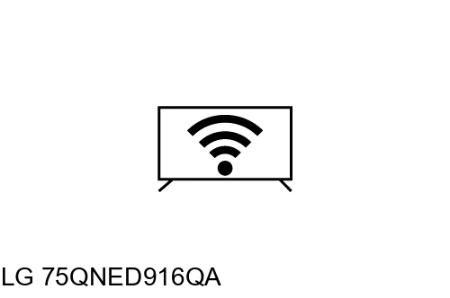 Conectar a internet LG 75QNED916QA