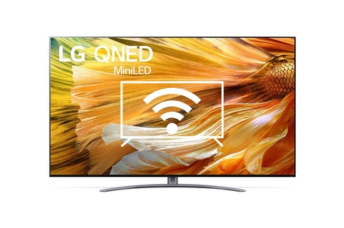 Connect to the internet LG 75QNED919QA