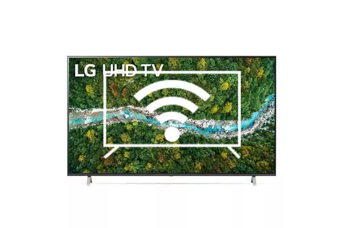 Connecter à Internet LG 75UP77003LB