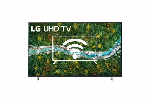Connect to the Internet LG 75UP77009LB