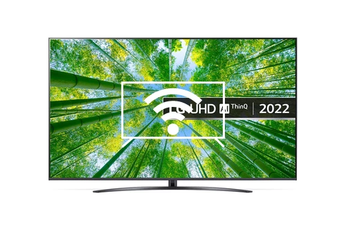 Connect to the internet LG 75UQ81006LB