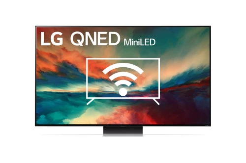 Connect to the internet LG 86QNED866RE.AEU