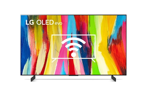 Connect to the internet LG OLED42C24LA
