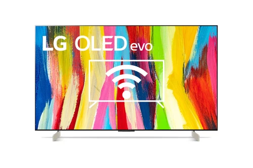 Connect to the internet LG OLED42C26LB