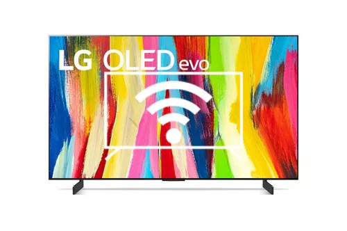 Connect to the internet LG OLED42C27LA