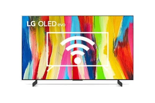 Connect to the internet LG OLED42C2PUA