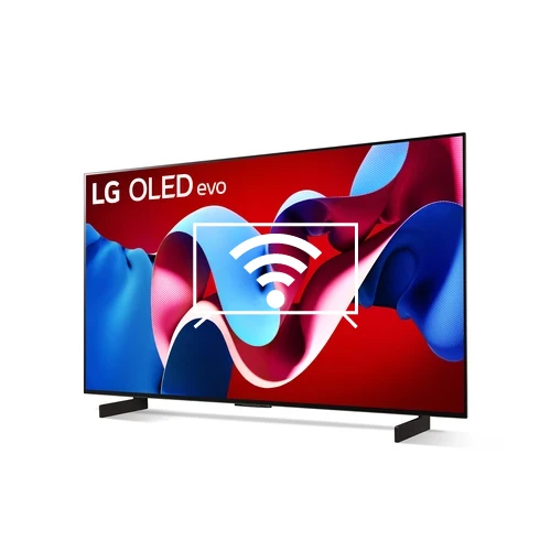 Connect to the Internet LG OLED42C44LA