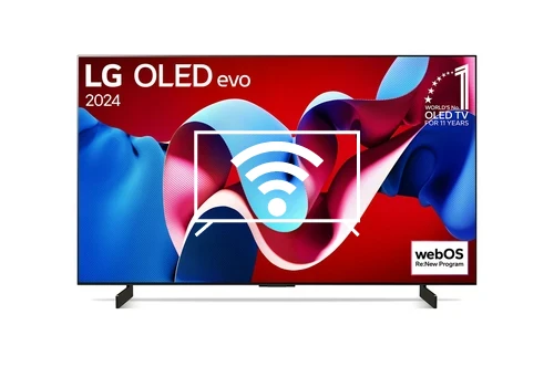Connect to the Internet LG OLED42C48LA