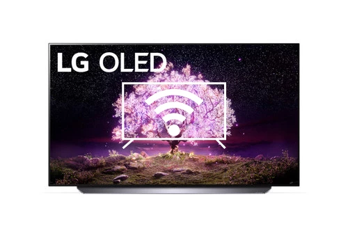 Connect to the internet LG OLED48C1PSA