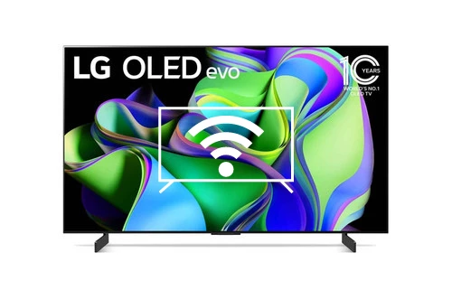 Connect to the Internet LG OLED48C31LA
