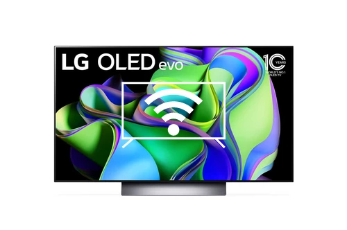 Connect to the internet LG OLED48C37LA