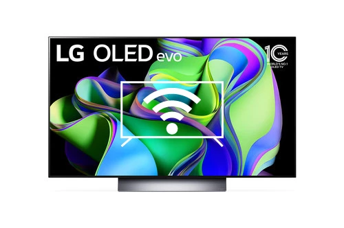 Connect to the Internet LG OLED48C38LA