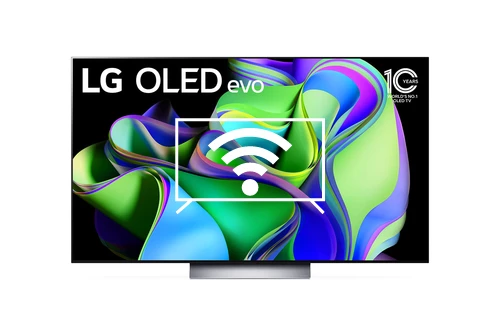Connect to the internet LG OLED48C39LA