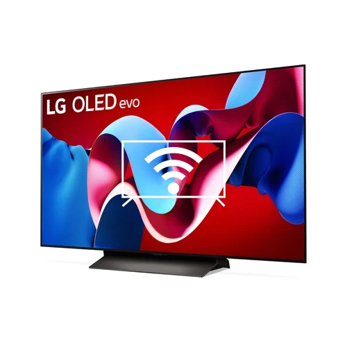 Connect to the Internet LG OLED48C44LA
