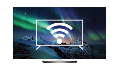 Connect to the internet LG OLED55B6J