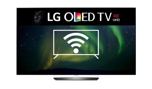 Connect to the internet LG OLED55B6T
