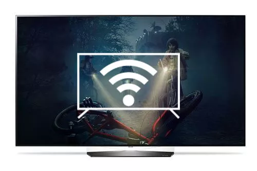 Connect to the internet LG OLED55B7A