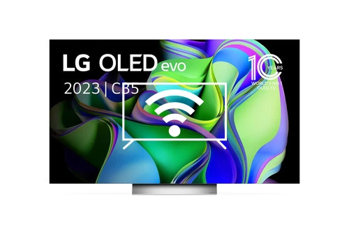 Connect to the Internet LG OLED55C35LA